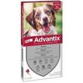 ADVANTIX SPOT ON CANI DA 10 - 25kg  6 pipette